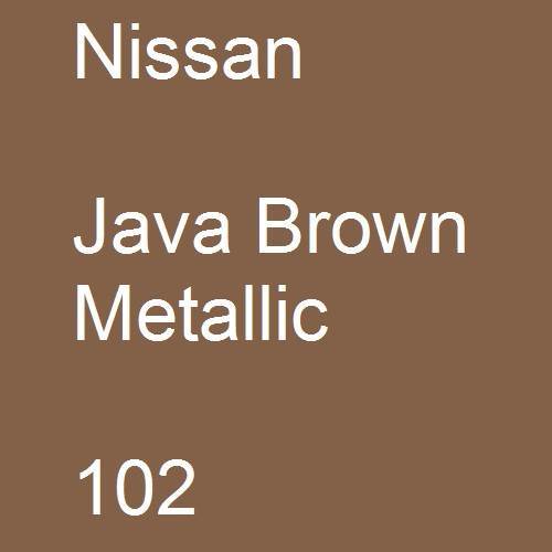 Nissan, Java Brown Metallic, 102.